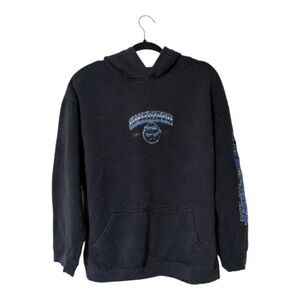 Lowrider Vintage Men's Dark Blue "Summer In The City" Graphic Hoodie